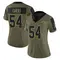 Women's Lavonte David Tampa Bay Buccaneers 2021 Salute To Service Jersey - Limited Olive