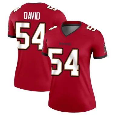 Women's Lavonte David Tampa Bay Buccaneers Jersey - Legend Red Plus Size