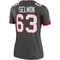 Women's Lee Roy Selmon Tampa Bay Buccaneers Pewter Alternate Jersey - Legend Plus Size