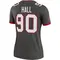 Women's Logan Hall Tampa Bay Buccaneers Pewter Alternate Jersey - Legend Plus Size