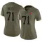 Women's Lorenz Metz Tampa Bay Buccaneers 2022 Salute To Service Jersey - Limited Olive