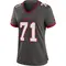 Women's Lorenz Metz Tampa Bay Buccaneers Pewter Alternate Jersey - Game