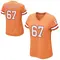 Women's Luke Goedeke Tampa Bay Buccaneers Alternate Jersey - Game Orange