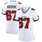 Women's Luke Goedeke Tampa Bay Buccaneers Jersey - Game White