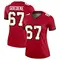 Women's Luke Goedeke Tampa Bay Buccaneers Jersey - Legend Red Plus Size