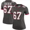 Women's Luke Goedeke Tampa Bay Buccaneers Pewter Alternate Jersey - Legend Plus Size