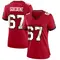 Women's Luke Goedeke Tampa Bay Buccaneers Team Color Jersey - Game Red