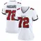 Women's Luke Haggard Tampa Bay Buccaneers Jersey - Game White