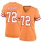 Women's Luke Haggard Tampa Bay Buccaneers Throwback Jersey - Game Orange