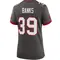 Women's Marcus Banks Tampa Bay Buccaneers Pewter Alternate Jersey - Game
