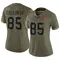 Women's Marquez Callaway Tampa Bay Buccaneers 2022 Salute To Service Jersey - Limited Olive