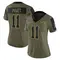 Women's Michael Pratt Tampa Bay Buccaneers 2021 Salute To Service Jersey - Limited Olive