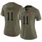 Women's Michael Pratt Tampa Bay Buccaneers 2022 Salute To Service Jersey - Limited Olive