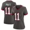 Women's Michael Pratt Tampa Bay Buccaneers Pewter Alternate Jersey - Game