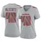 Women's Mike Alstott Tampa Bay Buccaneers Atmosphere Fashion Jersey - Game Gray