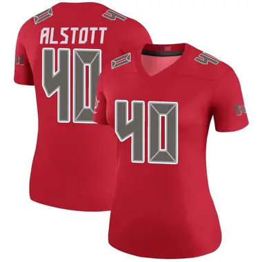 Women's Mike Alstott Tampa Bay Buccaneers Color Rush Jersey - Legend Red Plus Size