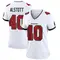 Women's Mike Alstott Tampa Bay Buccaneers Jersey - Game White