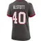 Women's Mike Alstott Tampa Bay Buccaneers Pewter Alternate Jersey - Game