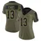 Women's Mike Evans Tampa Bay Buccaneers 2021 Salute To Service Jersey - Limited Olive