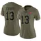 Women's Mike Evans Tampa Bay Buccaneers 2022 Salute To Service Jersey - Limited Olive