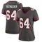 Women's Nash Hutmacher Tampa Bay Buccaneers Pewter Alternate Jersey - Game