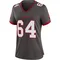 Women's Nash Hutmacher Tampa Bay Buccaneers Pewter Alternate Jersey - Game