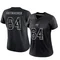 Women's Nash Hutmacher Tampa Bay Buccaneers Reflective Jersey - Limited Black