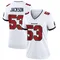 Women's Nick Jackson Tampa Bay Buccaneers Jersey - Game White