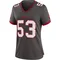 Women's Nick Jackson Tampa Bay Buccaneers Pewter Alternate Jersey - Game