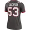 Women's Nick Jackson Tampa Bay Buccaneers Pewter Alternate Jersey - Legend Plus Size