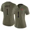 Women's Rachaad White Tampa Bay Buccaneers 2022 Salute To Service Jersey - Limited Olive