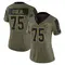 Women's Raiqwon O'Neal Tampa Bay Buccaneers 2021 Salute To Service Jersey - Limited Olive
