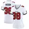 Women's Rashad Wisdom Tampa Bay Buccaneers Jersey - Game White