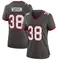 Women's Rashad Wisdom Tampa Bay Buccaneers Pewter Alternate Jersey - Game
