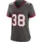Women's Rashad Wisdom Tampa Bay Buccaneers Pewter Alternate Jersey - Game