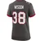 Women's Rashad Wisdom Tampa Bay Buccaneers Pewter Alternate Jersey - Game