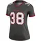 Women's Rashad Wisdom Tampa Bay Buccaneers Pewter Alternate Jersey - Legend Plus Size