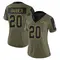 Women's Ronde Barber Tampa Bay Buccaneers 2021 Salute To Service Jersey - Limited Olive