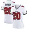 Women's Ronde Barber Tampa Bay Buccaneers Jersey - Game White