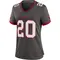 Women's Ronde Barber Tampa Bay Buccaneers Pewter Alternate Jersey - Game