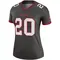 Women's Ronde Barber Tampa Bay Buccaneers Pewter Alternate Jersey - Legend Plus Size