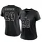 Women's Ronde Barber Tampa Bay Buccaneers Reflective Jersey - Limited Black