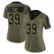 Women's Ryan Coe Tampa Bay Buccaneers 2021 Salute To Service Jersey - Limited Olive
