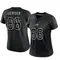 Women's Ryan Jensen Tampa Bay Buccaneers Reflective Jersey - Limited Black
