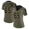 Women's Ryan Johnson Tampa Bay Buccaneers 2021 Salute To Service Jersey - Limited Olive