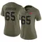 Women's Ryan Johnson Tampa Bay Buccaneers 2022 Salute To Service Jersey - Limited Olive