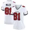 Women's Ryan Miller Tampa Bay Buccaneers Jersey - Game White