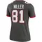 Women's Ryan Miller Tampa Bay Buccaneers Pewter Alternate Jersey - Legend Plus Size