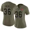 Women's Ryan Neal Tampa Bay Buccaneers 2022 Salute To Service Jersey - Limited Olive