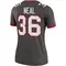 Women's Ryan Neal Tampa Bay Buccaneers Pewter Alternate Jersey - Legend Plus Size